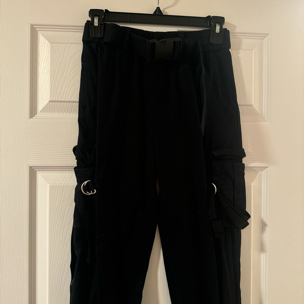 Black Cargo Pants